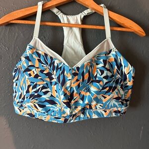 Offline by Aerie Light Blue Sports Bra